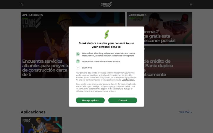Screenshot of stonkstutors.com