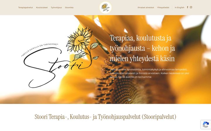 Screenshot of stooripalvelut.fi