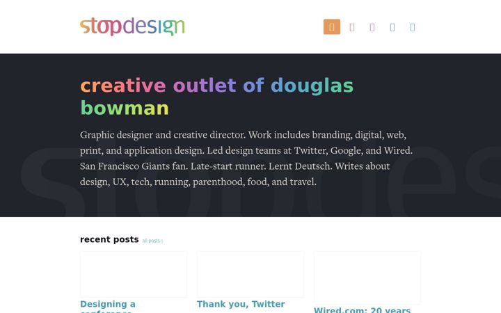Captură de ecran a stopdesign.com