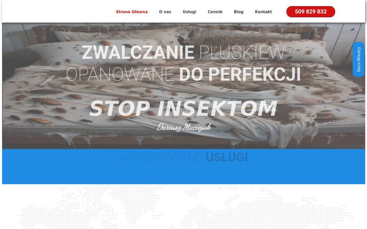 Screenshot of stopinsektom.pl