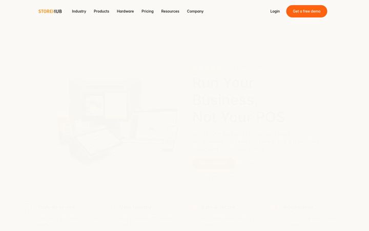 Screenshot of storehub.com