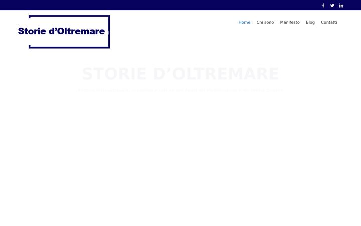 Snímek obrazovky storiedoltremare.it