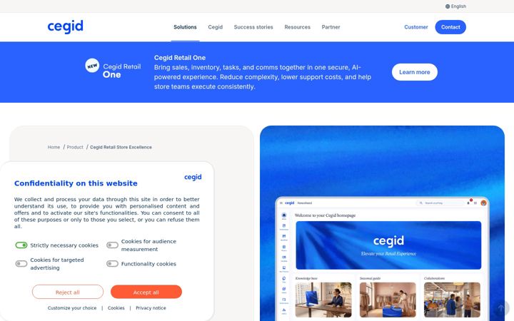 Screenshot of storiq.net