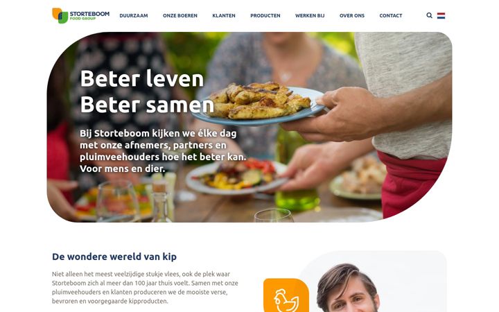 Skärmbild av storteboom.com