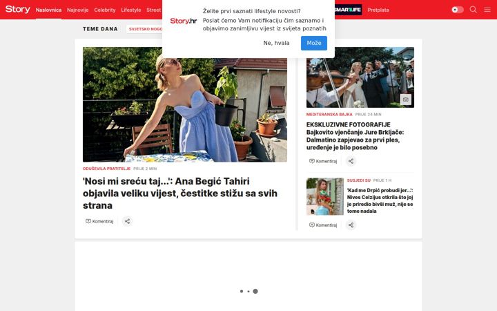 Screenshot of story.hr