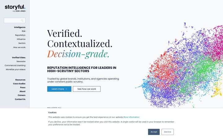 Screenshot of storyful.com