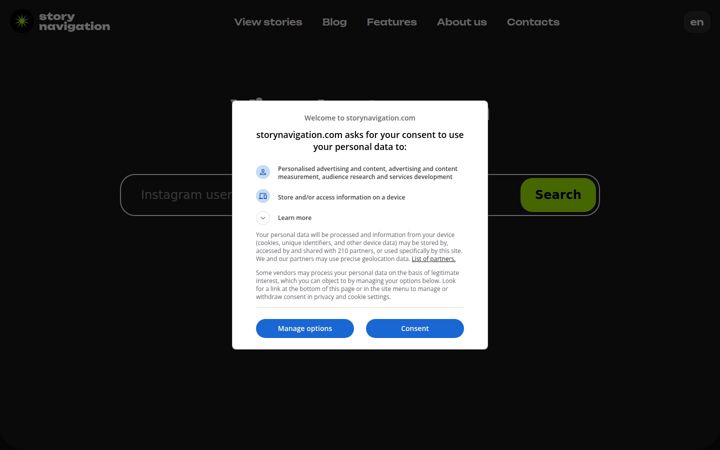 Képernyőkép: storynavigation.com
