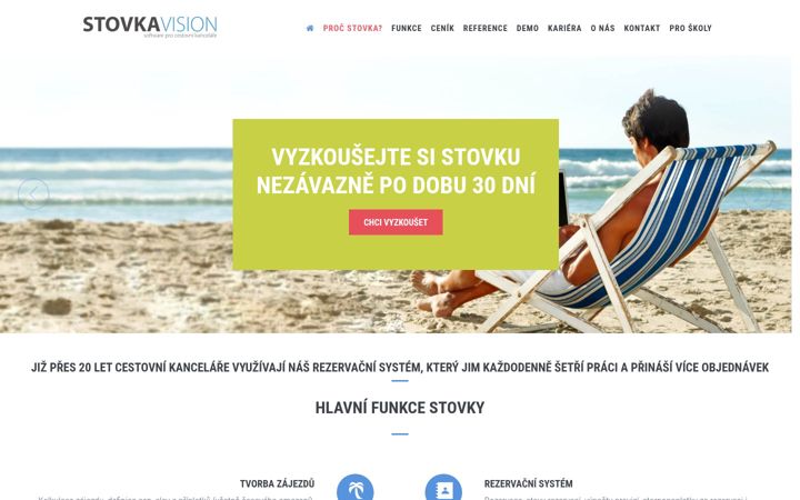 Screenshot of stovka.cz