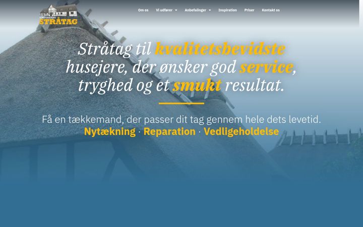 Screenshot of straatagfyhn.dk