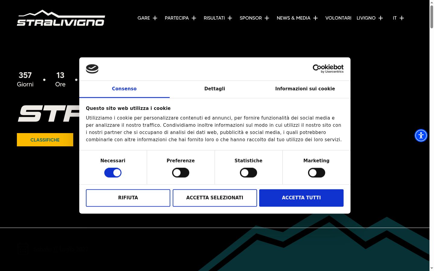 Snímka obrazovky banera súhlasu zobrazeného pred akoukoľvek interakciou