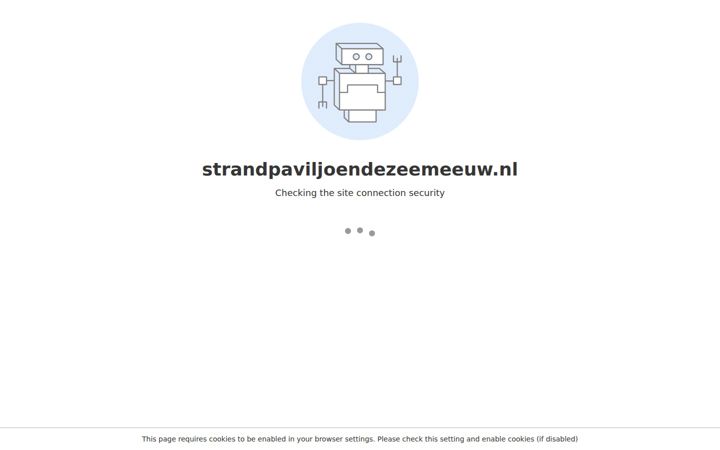 Screenshot of strandpaviljoendezeemeeuw.nl