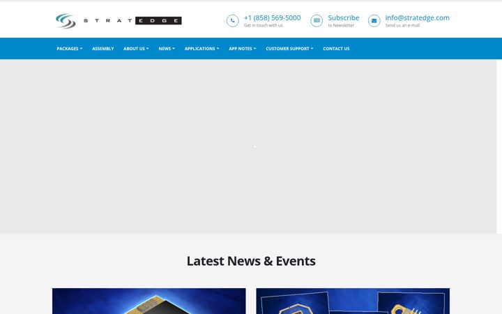 Screenshot of stratedge.com