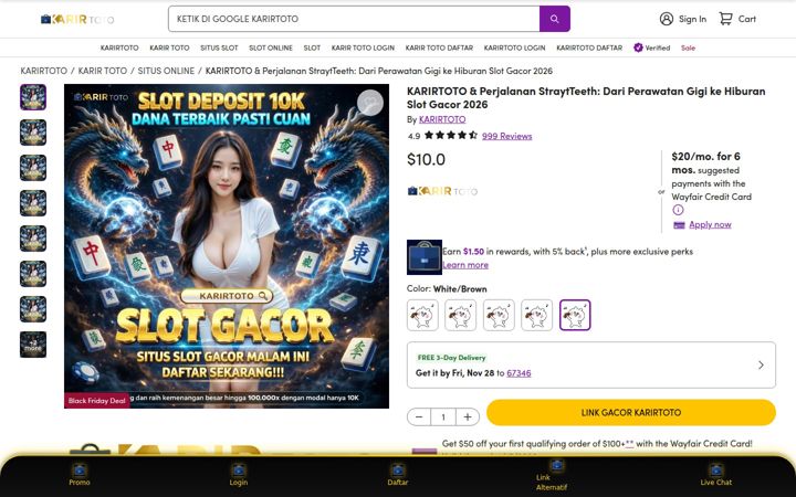 Screenshot of straytteeth.com