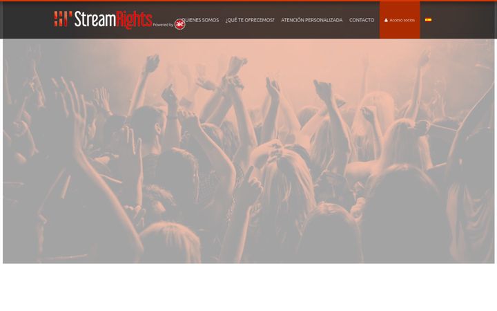 Skærmbillede af streamrights.media