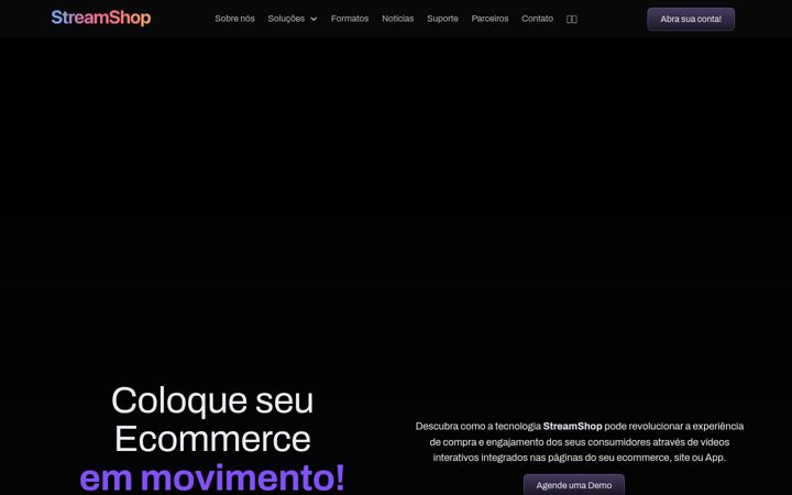 Zrzut ekranu streamshop.com.br
