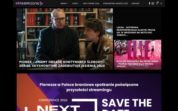 Skærmbillede af streamzone.pl