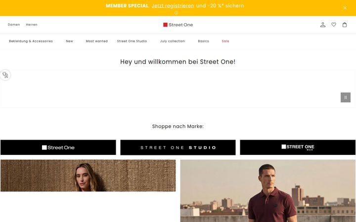 Screenshot of street-one.de
