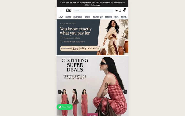 Screenshot of streetstylestore.com