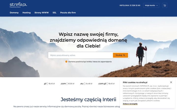 Screenshot von strefa.pl