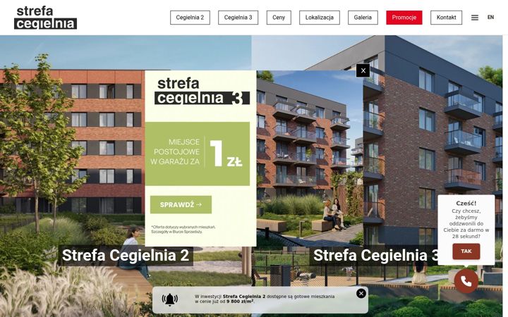 Screenshot di strefacegielnia.pl