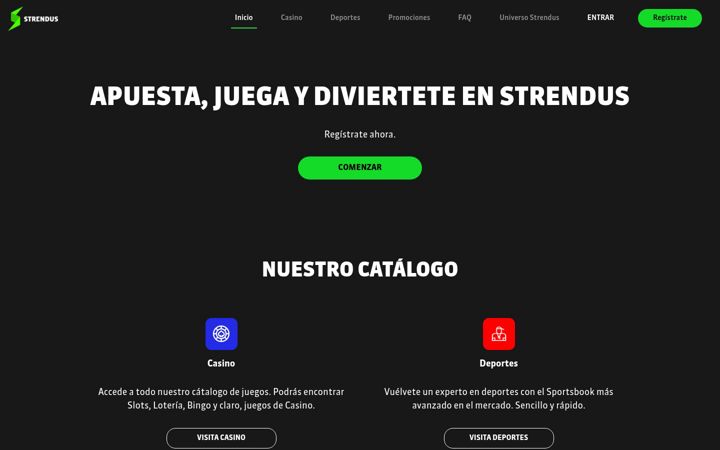 Screenshot of strendus.com.mx