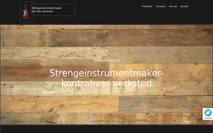 Screenshot von strengeinstrumentmaker.no