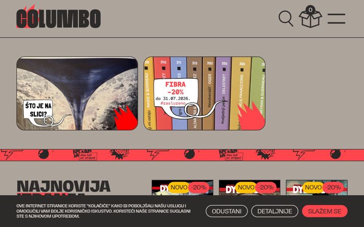 Zrzut ekranu stripovicolumbo.com