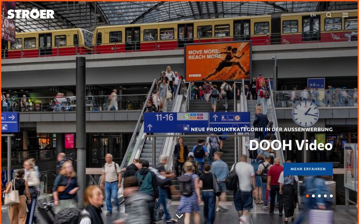 Screenshot ta' stroeer.com
