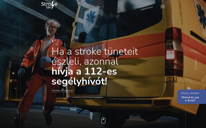 Snímek obrazovky stroketars.info.hu