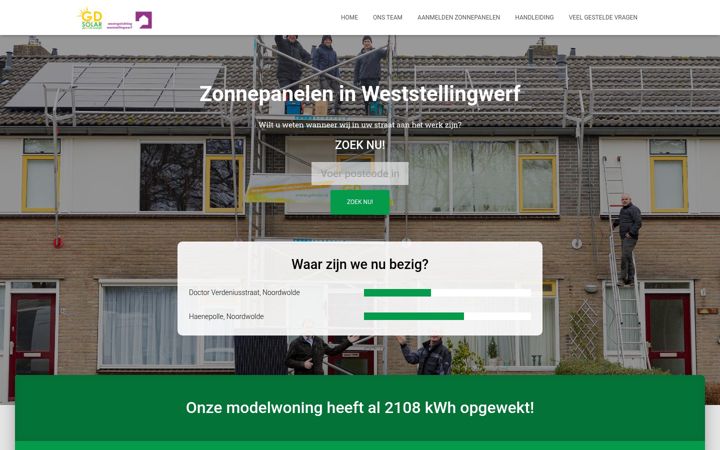 Ekrano kopija stroomvanjedak.nl