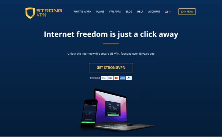 Screenshot von strtech.org