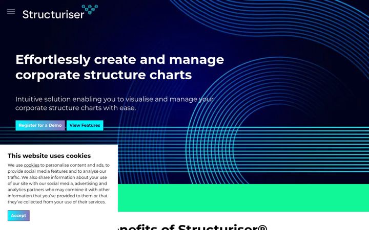 Zrzut ekranu structuriser.com
