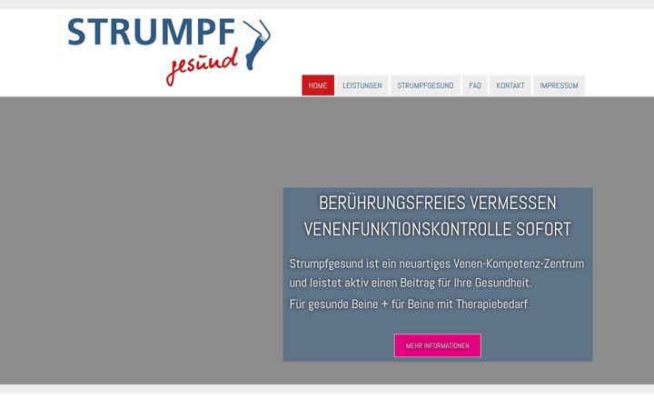 Screenshot of strumpfgesund.de