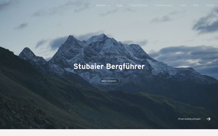 Screenshot von stubaierbergfuehrer.at