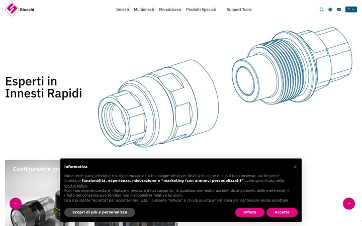 Screenshot of stucchigroup.com