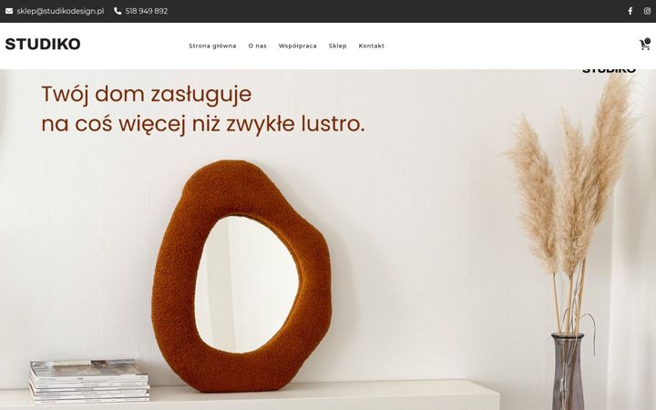 Screenshot ta' studikodesign.pl