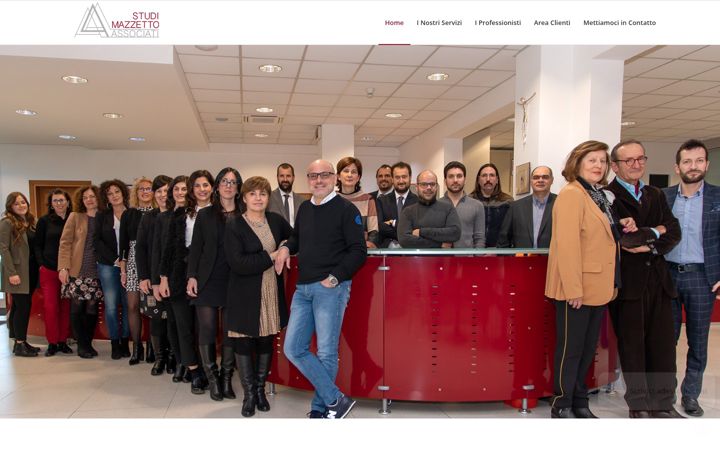 Screenshot of studimazzetto.it