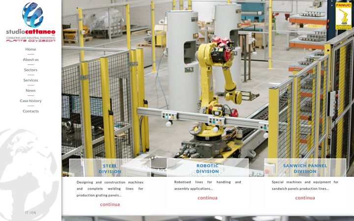 Screenshot of studio-cattaneo.com
