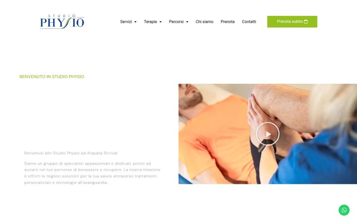 Zrzut ekranu studio-physio.it