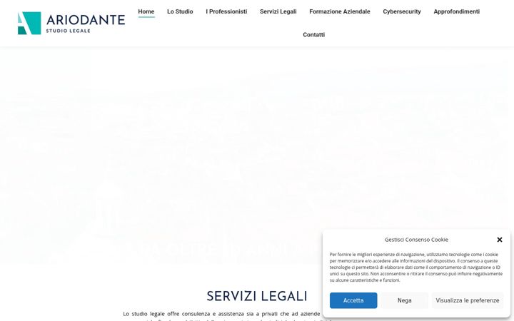 Screenshot of studioariodante.com