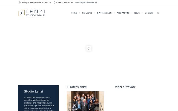 Screenshot του studioavvlenzi.it