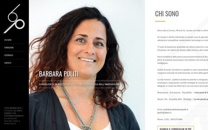 Screenshot di studiobarbarapoliti.it
