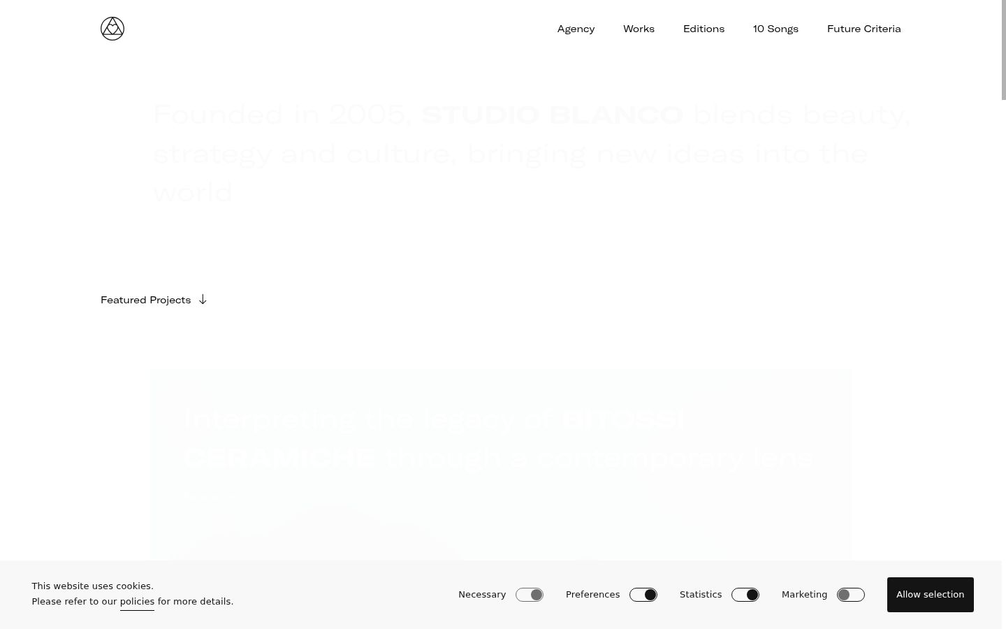 Screenshot van de toestemmingsbanner zoals getoond vóór enige interactie