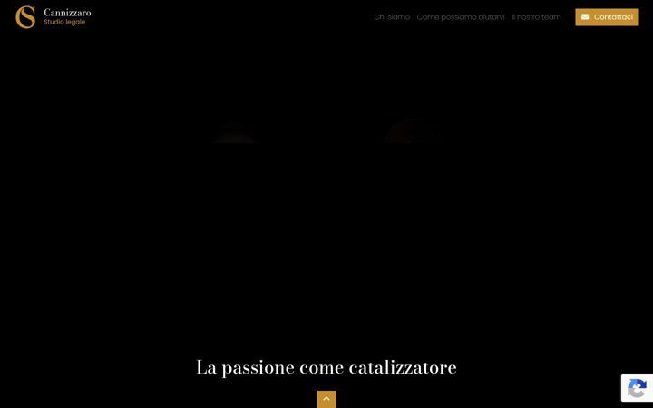 Screenshot of studiocannizzaro.it