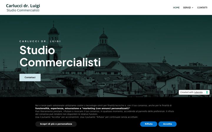 Screenshot του studiocarlucciluigi.it