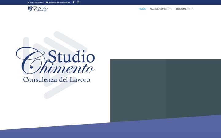 Screenshot di studiochimento.com