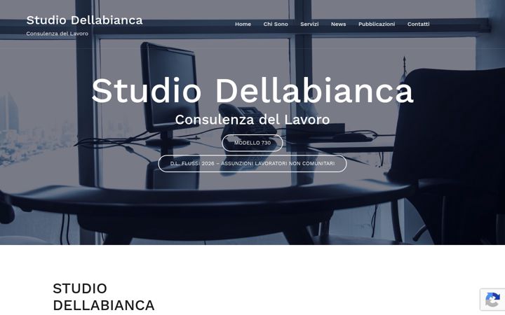 Screenshot of studiodellabiancaconsulenzadellavoro.it
