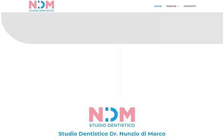 Screenshot von studiodentisticodimarco.com