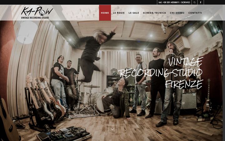 Screenshot von studiodiregistrazionefirenze.it