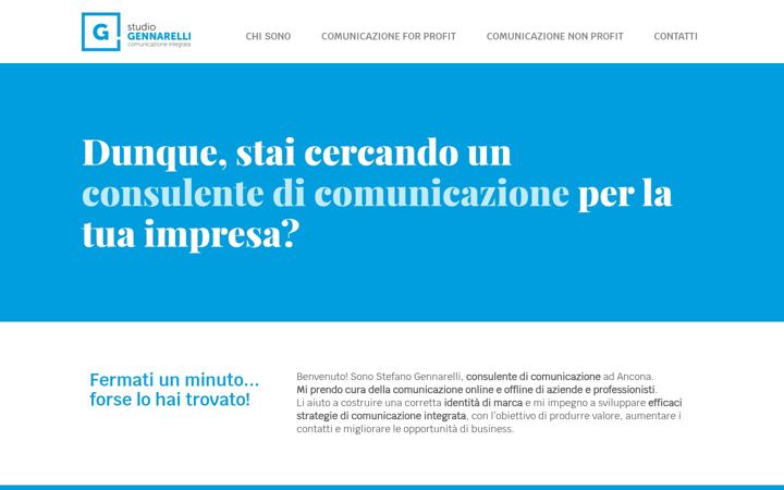 Ekraanipilt saidist studiogennarelli.it